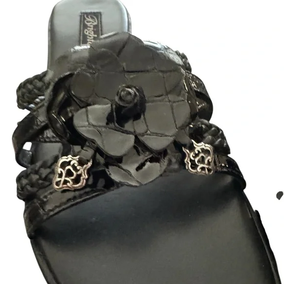 BRIGHTON Opera Black Women's Sandals - Picture 5 of 9